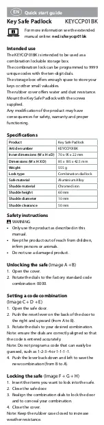 Preview for 4 page of nedis KEYCCP01BK User Manual