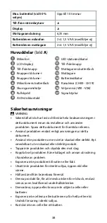 Preview for 38 page of nedis MPWL200BK Quick Start Manual