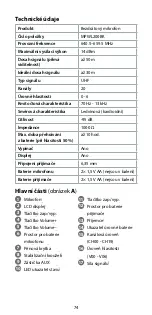 Preview for 74 page of nedis MPWL200BK Quick Start Manual