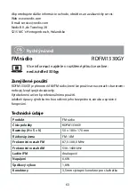 Preview for 63 page of nedis RDFM1330GY Quick Start Manual