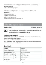 Preview for 64 page of nedis RDFM1400GY Quick Start Manual