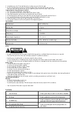 Preview for 2 page of nedis TVRC40LGBK Manual