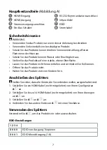 Preview for 7 page of nedis VSPL34716AT Quick Start Manual