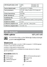 Preview for 27 page of nedis VSPL34716AT Quick Start Manual