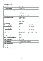 Preview for 29 page of nedis VSPL34716AT Quick Start Manual