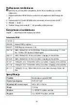 Preview for 36 page of nedis VSPL34716AT Quick Start Manual