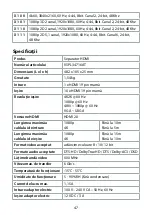 Preview for 47 page of nedis VSPL34716AT Quick Start Manual