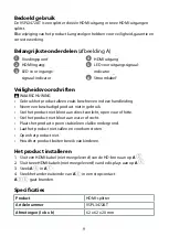 Preview for 9 page of nedis VSPL3472AT Quick Start Manual