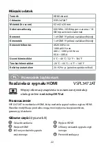 Preview for 22 page of nedis VSPL3472AT Quick Start Manual