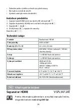 Preview for 28 page of nedis VSPL3472AT Quick Start Manual