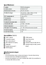 Preview for 23 page of nedis VSWI34721AT Quick Start Manual