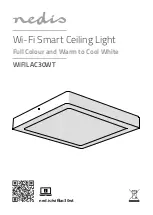 Preview for 1 page of nedis WIFILAC30WT Quick Start Manual