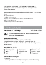 Preview for 24 page of nedis WIFILAC30WT Quick Start Manual