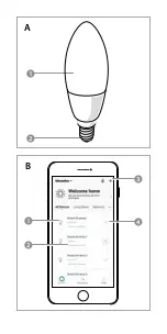 Preview for 3 page of nedis WIFILRC10E14 Quick Start Manual