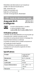 Preview for 12 page of nedis WIFILRC10E14 Quick Start Manual