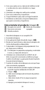 Preview for 26 page of nedis WIFILRC10E14 Quick Start Manual