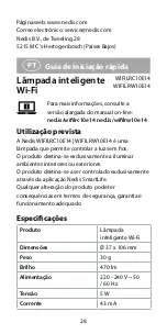 Preview for 28 page of nedis WIFILRC10E14 Quick Start Manual