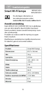 Preview for 32 page of nedis WIFILRC10E14 Quick Start Manual