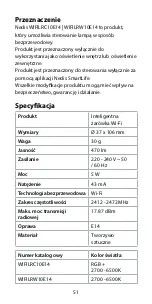 Preview for 51 page of nedis WIFILRC10E14 Quick Start Manual