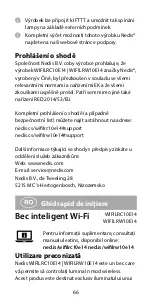 Preview for 66 page of nedis WIFILRC10E14 Quick Start Manual