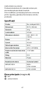 Preview for 67 page of nedis WIFILRC10E14 Quick Start Manual