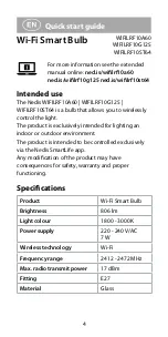 Preview for 4 page of nedis WIFILRF10A60 Quick Start Manual