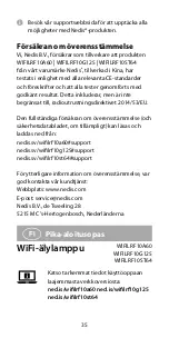 Preview for 35 page of nedis WIFILRF10A60 Quick Start Manual