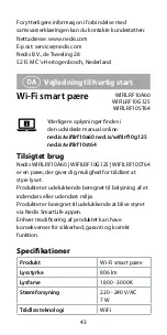 Preview for 43 page of nedis WIFILRF10A60 Quick Start Manual