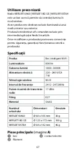 Preview for 67 page of nedis WIFILRF10A60 Quick Start Manual