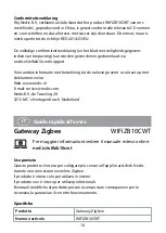 Preview for 16 page of nedis WIFIZB10CWT Quick Start Manual