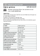 Preview for 35 page of nedis WIFIZB10CWT Quick Start Manual