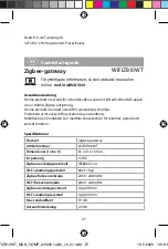 Preview for 27 page of nedis WIFIZB10WT Quick Start Manual