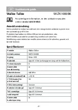 Preview for 41 page of nedis WLTK1000BK Quick Start Manual