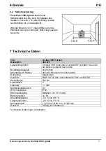 Preview for 7 page of Nedo X-LINER 360 2 green Operating Instructions Manual