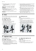 Preview for 20 page of NEFF B57CS22 0 Series User Manual And Installation Instructions