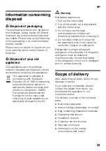 Preview for 23 page of NEFF G4344X8 Instructions For Use Manual