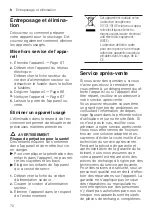 Preview for 70 page of NEFF G4344XFF0 User Manual