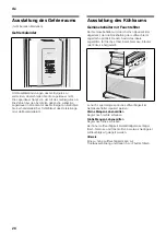 Preview for 20 page of NEFF K59..D Series Installation Instructions And Instructions For Use