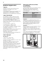 Preview for 82 page of NEFF K59..D Series Installation Instructions And Instructions For Use