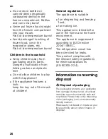 Preview for 26 page of NEFF KI842 Series Instructions For Use Manual