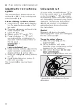 Preview for 22 page of NEFF S517T80D6E Instruction Manual