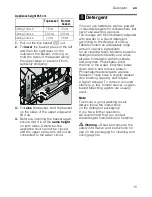 Preview for 15 page of NEFF S51T69X3GB Operating Instructions Manual