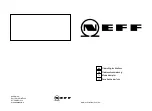 NEFF T26R86N0 Operating Instructions Manual preview