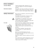 Preview for 5 page of NEFF U1644N0 Operating And Fitting Instructions Manual