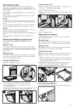 Preview for 21 page of NEFF U17M42 5GB Series Instruction Manual