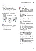 Preview for 17 page of NEFF V7446X2GB Instruction Manual And Installation Instructions