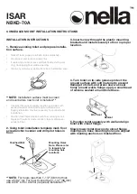 Preview for 3 page of nella ISAR NBKD-70A Installation Instructions Manual