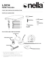 Preview for 9 page of nella LOCH NBMU-4062 ADA Installation Instructions Manual