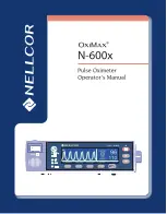 Nellcor OXIMAX N-600X Series Operator'S Manual preview