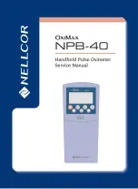 Preview for 1 page of Nellcor Oximax NPB-40 Service Manual